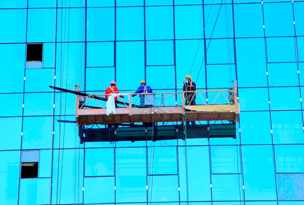 suspended scaffolding